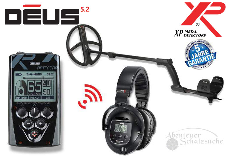 XP DEUS X35 28 RC WS5 Komplett-Set