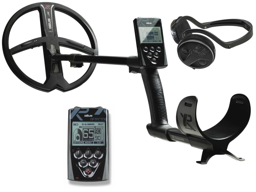 XP DEUS X35 28 RC Metalldetektor + WSA Kopfhörer  (DEUS-28X35RCWSA6GE)