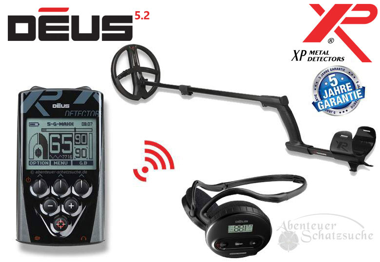 XP DEUS X35 22 RC WS4 Komplett-Set