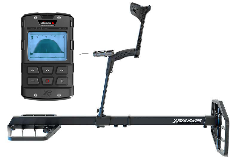 XP XTREM Hunter XTR-115 Tiefensuchgerät als Komplettset